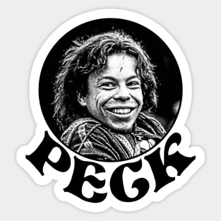 Peck Retro Sticker